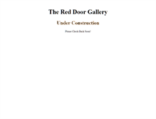 Tablet Screenshot of ludingtonreddoor.com